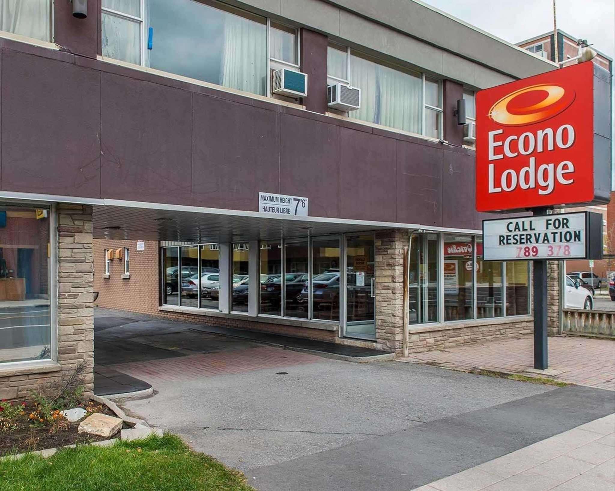 Econo Lodge Downtown Ottawa Buitenkant foto